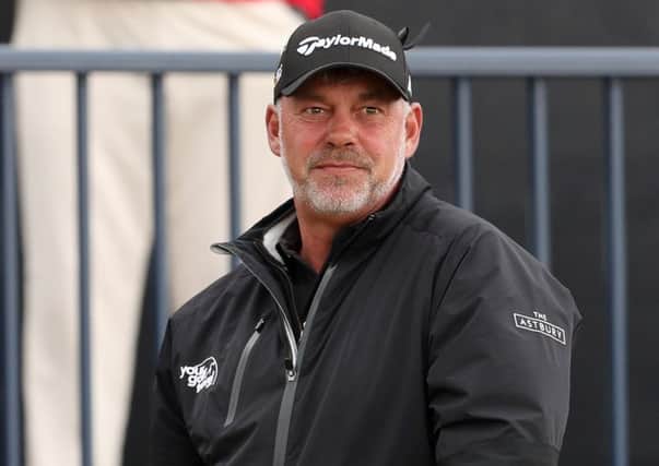 Darren Clarke during day two of The Open Championship
