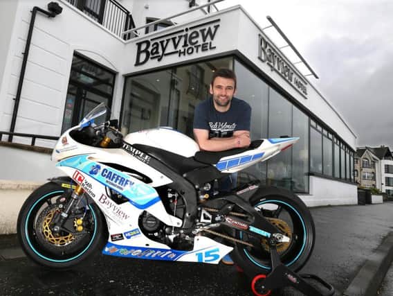 William Dunlop has received a sponsorship boost from the Bayview Hotel ahead of the Isle of Man TT races.