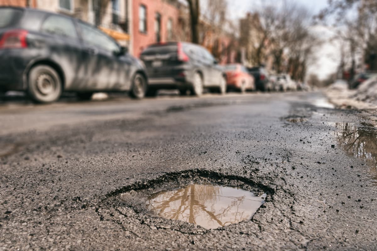 Potholes hit five-year high for a January across Northern Ireland: explore our map