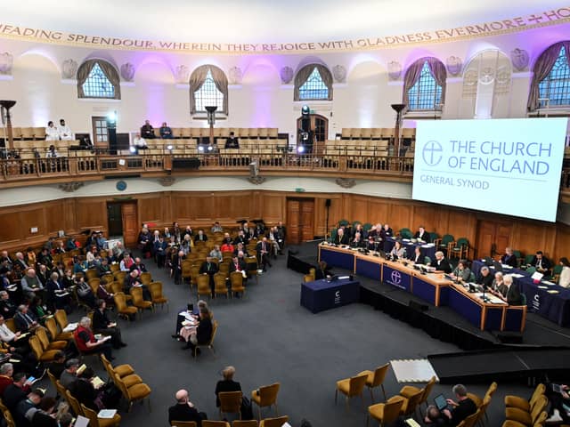  The Church of England has said it will consider whether to stop referring to God as “he” after priests asked to be allowed to use gender-neutral terms instead.