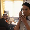 Ten Pound Poms: Michelle Keegan stars as stylish nurse in brand new BBC period drama - first look