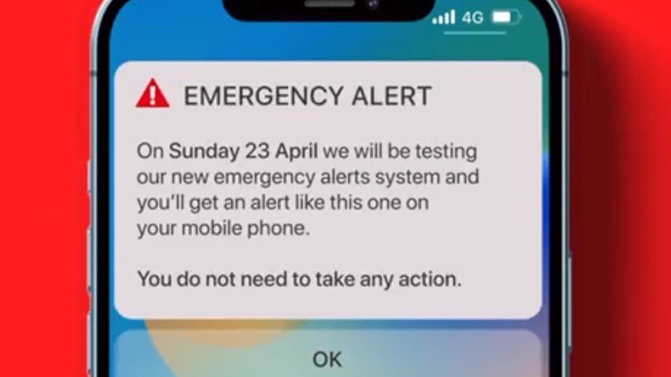 Scam warning issued ahead of UK emergency alert test on Sunday - what to be aware of