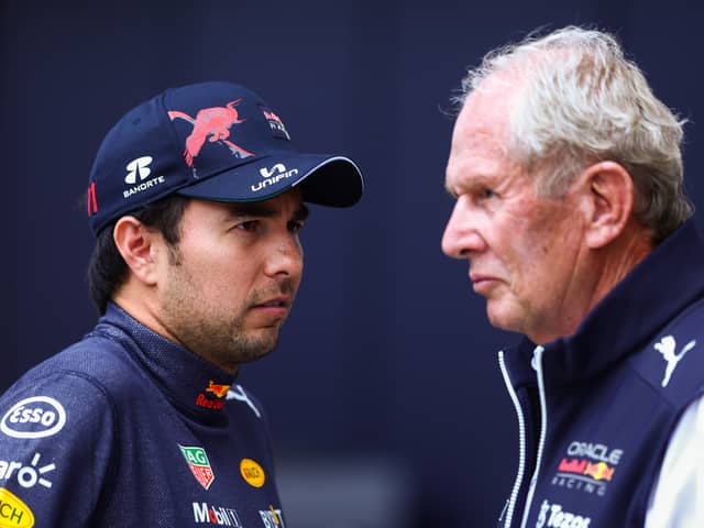 Sergio Perez’s Red Bull future hangs in the balance according to Helmut Marko