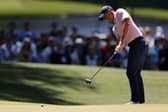 Rory McIlroy on day three at the 2024 Masters