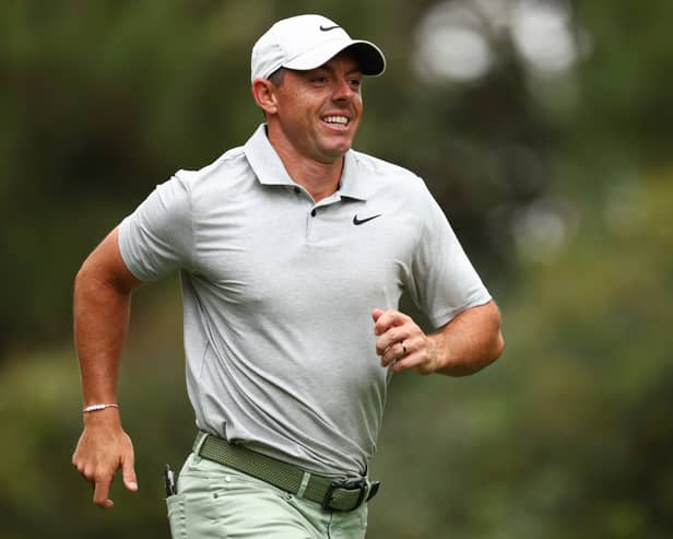 Rory McIlroy has had little to smile about at this week's Masters