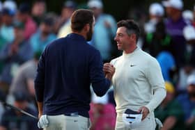 Rory McIlroy is 10 shots behind Masters leader Scottie Scheffler heading into today's final round at Augusta National