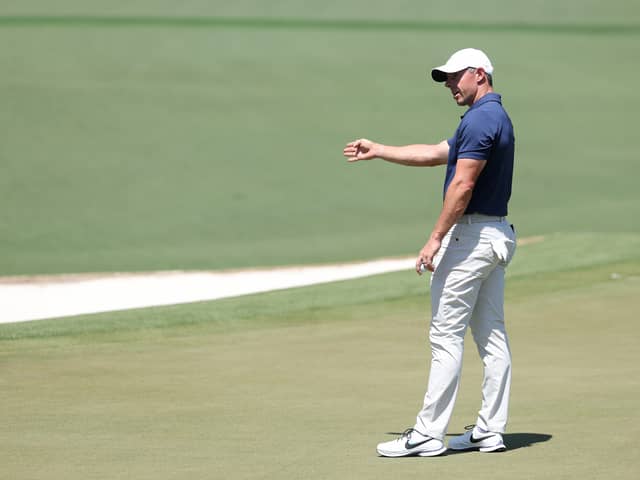 Rory McIlroy had a great chance to supercharge his Sunday round at Augusta with an eagle at the second, However, he missed the opportunity as he recorded his first three-putt of his 2024 Masters campaign.