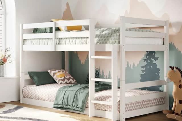 The Shasha Low Bunk Bed Frame £229 from Dunelm