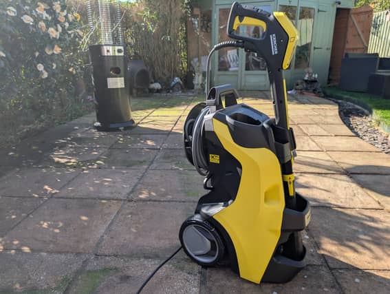 The K 7 Premium Smart Control Flex is Karcher's most expensive pressure washer
