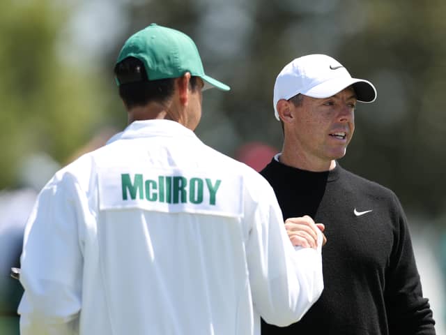 Rory McIlroy tees off at The Masterstoday at 6.12pm BST