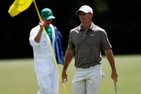 Rory McIlroy shot a level par 72 on day one of The Masters