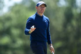 Rory McIlroy shot an opening round 67 as he posted a five-under par score on day one of his Masters title defence
