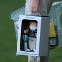 The Masters gnome is hot property and very much in demand at Augusta National this week