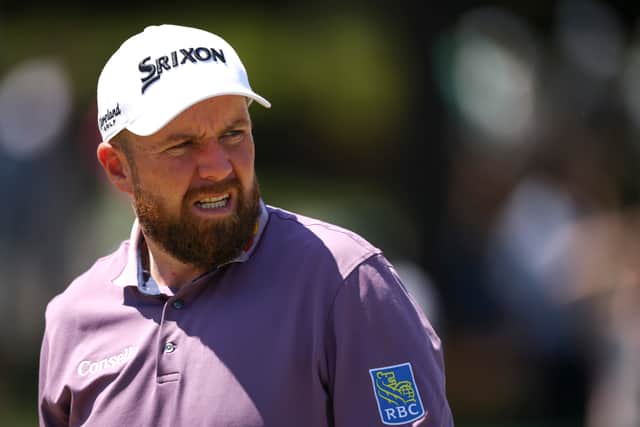 Shane Lowry is just two shots behind co-leader Rory McIlroy on the Masters leaderboard