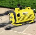 Amazon shoppers say the compact Kärcher K3 pressure washer delivers strong cleaning power without taking up loads of storage space
