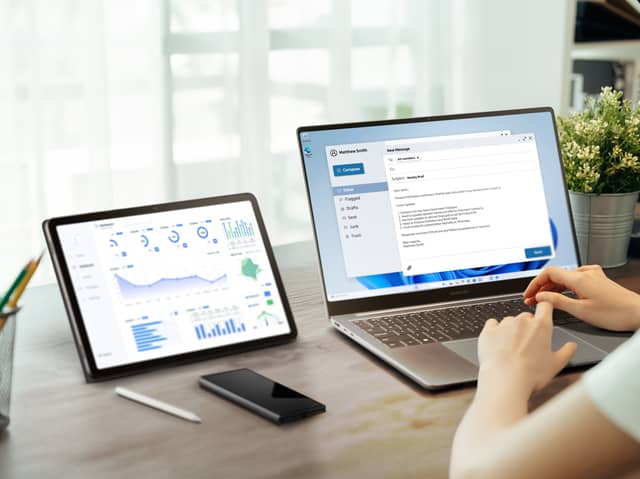 Seven in 10 employees use their work laptops to apply for jobs, online shop, and book holidays