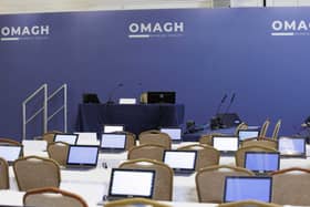 Omagh Bombing Inquiry room