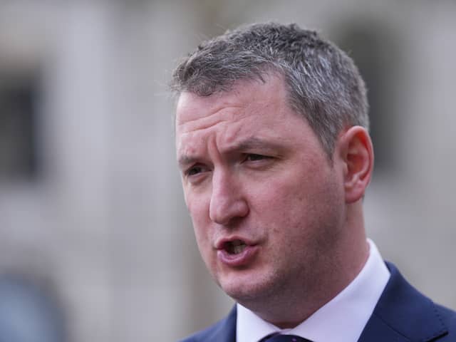 Sinn Fein MP John Finucane (Yui Mok/PA)