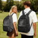 The VECAVE backpack has multiple compartments and space for a 15.6-inch laptop, making it suitable for school, university and commuting