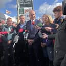   Taoiseach Micheal Martin attending the National Ploughing Championships in Screggan, Co Offaly. Mr Martin suggested that Sinn Fein may set back the cause of Irish unity by aligning itself with Scottish and Welsh pro-independence parties  