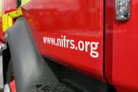   A spokesperson said: “Officers attended the scene, along with colleagues from the Northern Ireland Fire and Rescue Service, who extinguished the fire.  