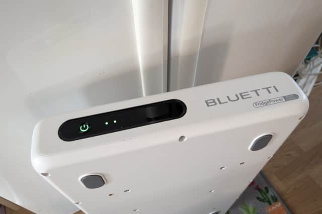 It's incredibly slim at just 75mm, and can be wall-mounted, but it is rather heavy