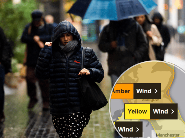 A warning for high winds is in place this weekend as Storm Boelo lands