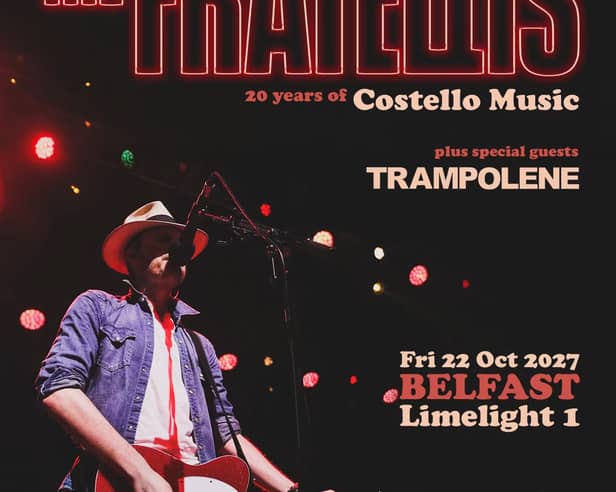 The Fratellis, on their way to Belfast.