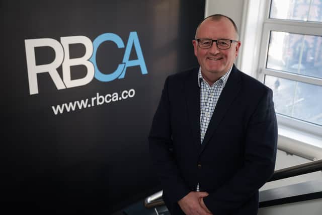 Ross Boyd, founder and director of Belfast-based chartered accountancy RBCA.