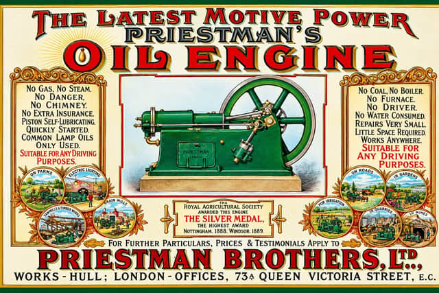 Advertisement from 1890s