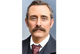 William John Crossley, an Image I have digitally enhanced and colourised  