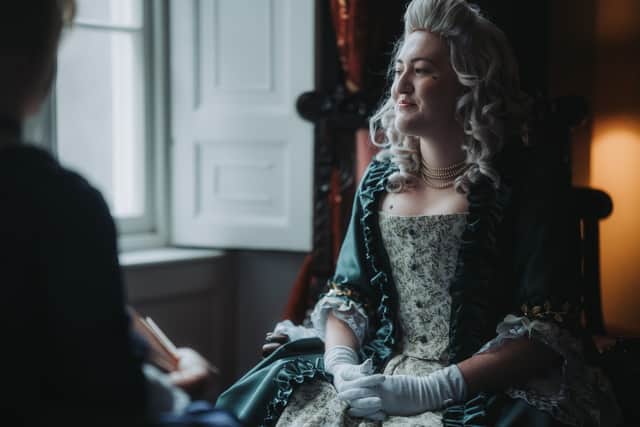 Aoife Cleland, portraying a Georgian Lady at the annual event.
