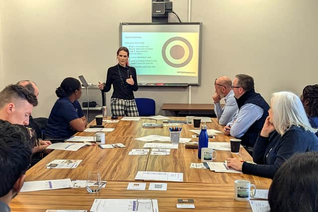 Tina Calder leads an interactive business networking