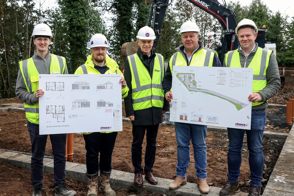 Choice Housing builds 12 apartments in Newtownabbey for social housing