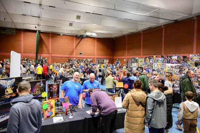 LEGO enthusiasts of all ages enjoyed the spectacular displays, traders and activities at Coleraine Leisure Centre as National Brick Events made its Northern Ireland debut, bringing a major boost to the town over the two-day event.