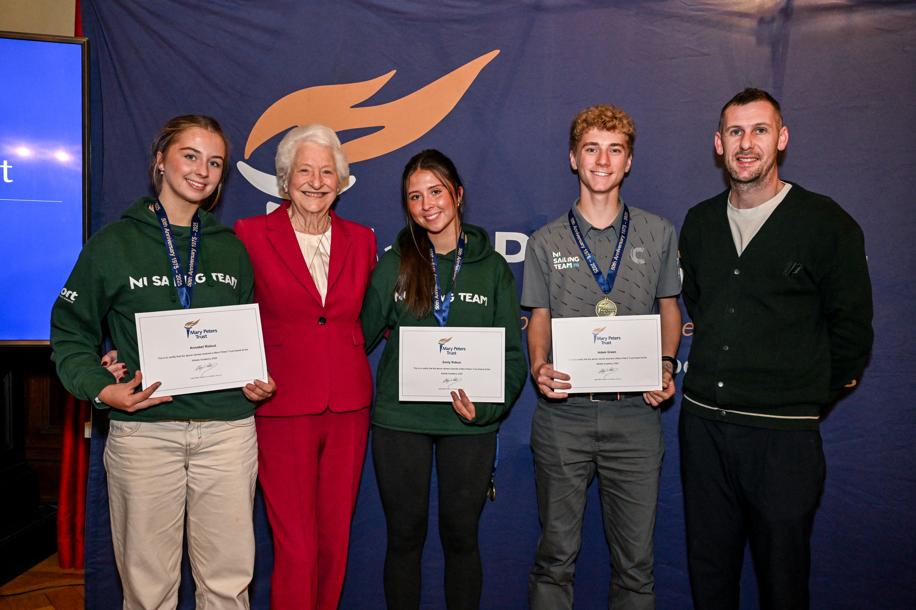 Young athletes praised for their attainments at Mary Peters Trust 2026 ...