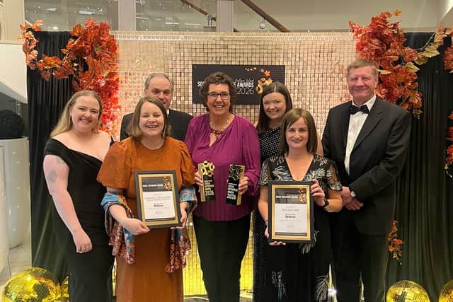 Habitat Ireland staff members at the SENI awards