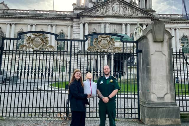 Resus Annie on Tour visits Belfast