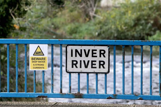 The girl died after entering the Inver River in Larne on Tuesday evening. (Photo: McAuley Multimedia)