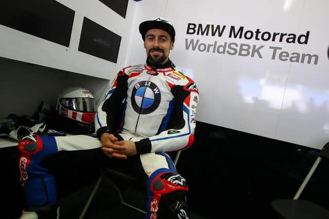 Northern Ireland's Eugene Laverty made his debut with the BMW Motorrad World Superbike team at Jerez in Spain.
