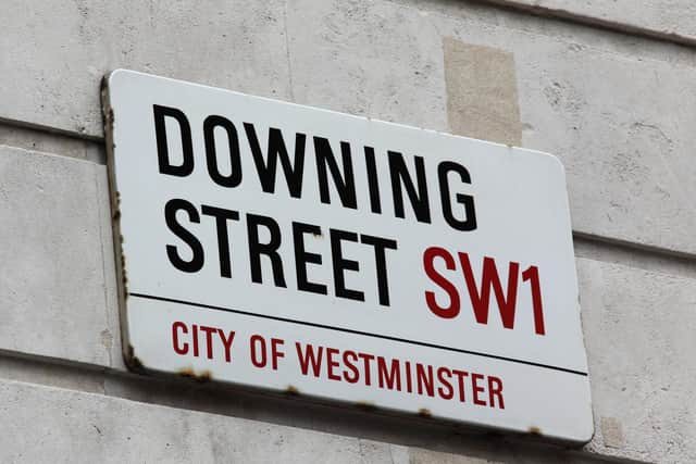 Downing Street - where the British Prime Minister lives.