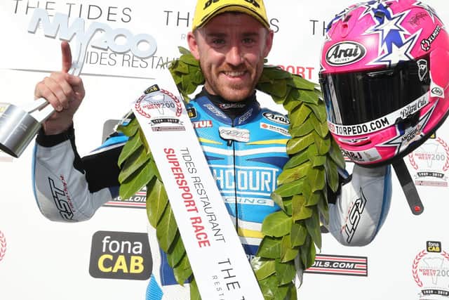 Fermanagh's Lee Johnston had a fantastic year after setting up the Ashcourt Racing team and clinching Supersport victories at the North West 200 and Isle of Man TT.