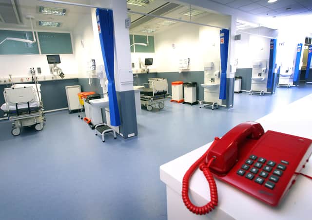 Accident and emergency departments are under huge pressure
