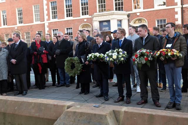 The 35th anniversary commemoration of the academic and lawyer Edgar Graham, at the location on the edge of Queen's University where, when he was between lectures, he was shot dead at close range by two IRA terrorists. That 2018 event led to the 2019 seminar