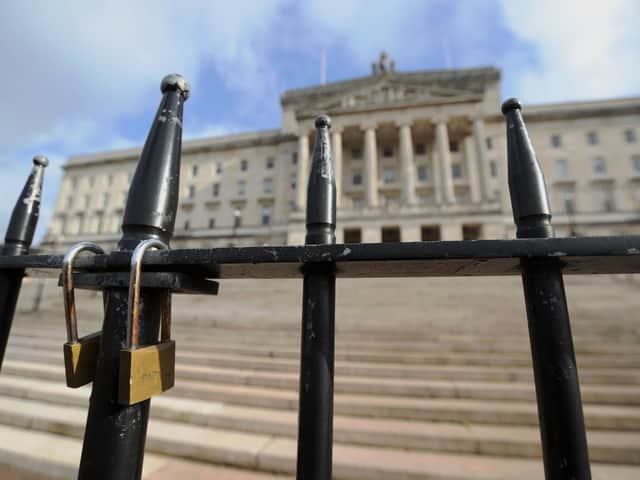 Stormont had been closed
