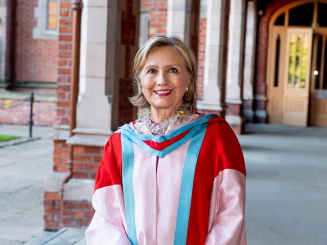 Secretary Hillary Rodham Clinton appointed Chancellor of Queens University Belfast