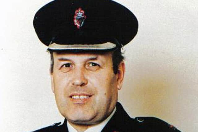Murdered RUC officer Superintendent Bob Buchanan. Photo: PA