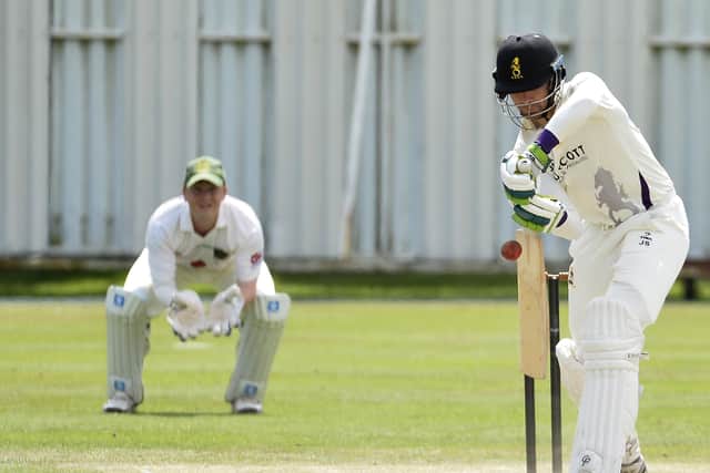 James Shannon batting for Instonians against North Down in 2017