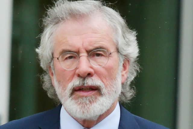Gerry Adams has a complete inability to even try and understand unionism