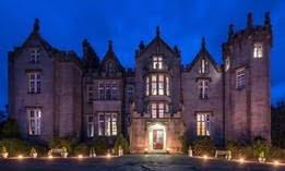 Seated on an enormous 650 acres of parkland, Kinnity Castle dates back all the way to 1209. This luxury stay is surrounded by beautiful walks in the Slieve Bloom Mountains.